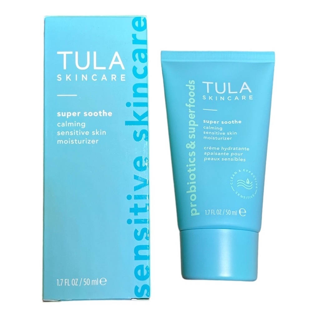 NEW Tula Super Soothe Calming Sensitive Skin Moisturizer 1.7 fl oz